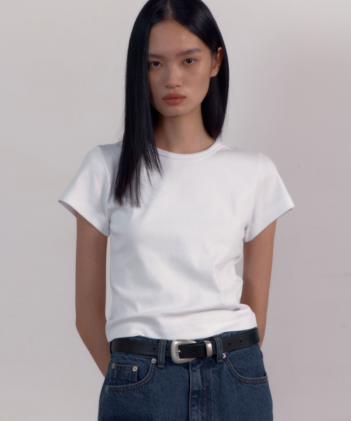 38COMEONCOMMON(38カモンコモン)の「Symbol Slim 90s T-Shirts (White)(Tシャツ/カットソー・レディース・その他・FREE)」の5枚目の写真