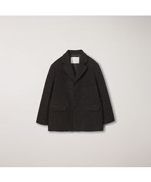 DUNST FOR MEN（ダンストフォーメン）の「3 BUTTON BOUCLE WOOL JACKET_UNISEX_UDJA5D124_DARK BROWN（テーラードジャケット）」