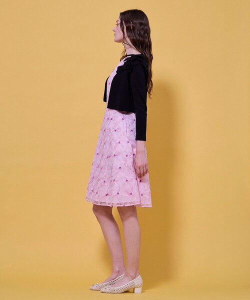 TOCCA（トッカ）の「ETERNAL RIBBON BOLERO ボレロ（カーディガン/ボレロ・レディース・アイボリー系/ピンク系/ブラック系・SMALL/MEDIUM）」の18枚目の写真