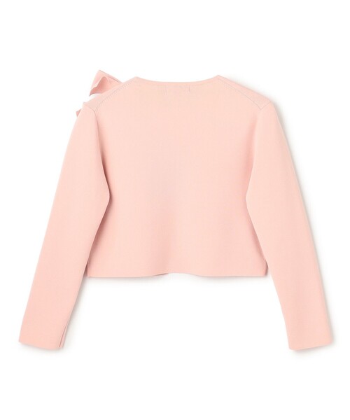 TOCCA（トッカ）の「ETERNAL RIBBON BOLERO ボレロ（カーディガン/ボレロ・レディース・アイボリー系/ピンク系/ブラック系・SMALL/MEDIUM）」の9枚目の写真
