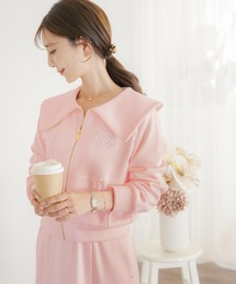 le reve vaniller（ル レーヴ ヴァニレ）の「裏起毛 襟付き ジップアップ スウェット le reve vaniller（スウェット）」