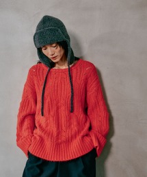 LEPSIM | 3.5ゲージ柄編みルーズプルオーバー　611368(ニット/セーター)