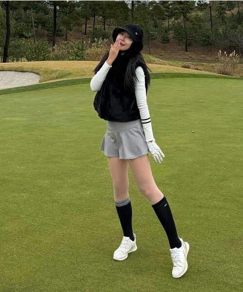 LORDLOAR(ロードロアル)の「ウールライク斜め切りプレイスカート M/GREY(スカート・レディース・その他・MEDIUM/LARGE/X-SMALL/SMALL)」の3枚目の写真