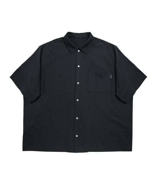 GOSTREET(ゴーストリート)の「16番手シングルオーバーサイズシャツブラック(シャツ/ブラウス・メンズ・その他・MEDIUM/LARGE)」の2枚目の写真