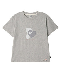 THE FACO（ファコ）の「DOT HEART CORE TEE GRAY（Tシャツ/カットソー）」