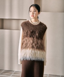 LEPSIM | 5ゲージシャギーMIXベスト 611427(ベスト)