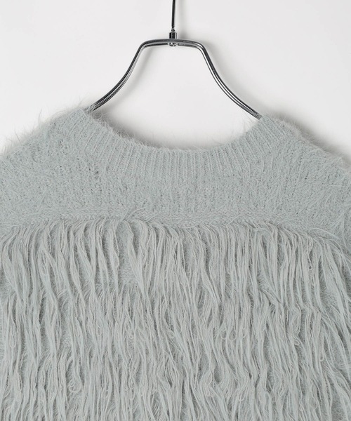 セール】5ゲージシャギーMIXベスト 611427（ベスト）｜LEPSIM