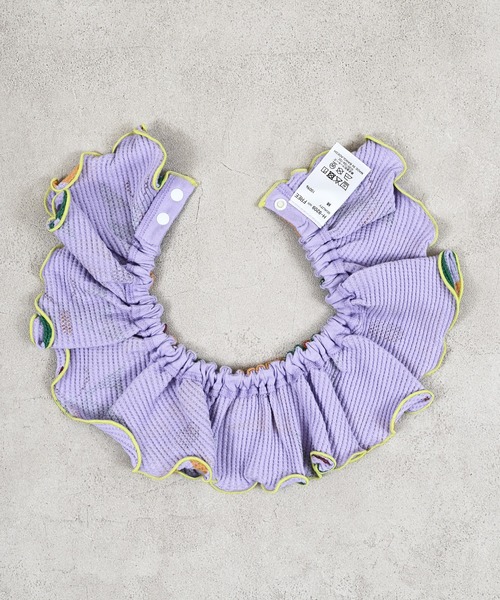 MARKEY'S（マーキーズ）の「ソウガラワッフルフリルスタイ（付け襟・キッズ・ラベンダー/イエロー/ブラウン/グリーン・FREE）」の8枚目の写真