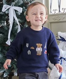 petit main | くまモチーフトレーナー(スウェット)