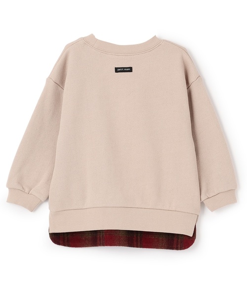 petit main（プティマイン）の「くまモチーフトレーナー（スウェット・キッズ・グリーン/キナリ/ネイビー・110cm/100cm/120cm/130cm/80ｃｍ/90cm）」の13枚目の写真