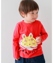 CHEEK ROOM（チークルーム）の「CHEEK ROOM/チークルーム エビチャーハンロングＴシャツ（Tシャツ/カットソー）」