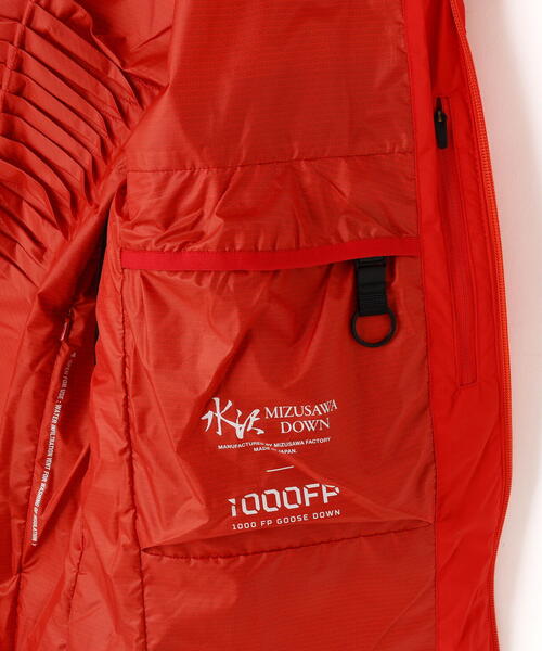 DESCENTE ALLTERRAIN（デサント　オルテライン）の「DESCENTE ALLTERRAIN/デサントオルテライン/MIZUSAWA DOWN JACKET  VERTEX-３（ダウンジャケット/コート・メンズ・ブラック/レッド・L/M）」の22枚目の写真