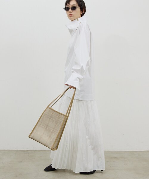 GALLARDAGALANTE（ガリャルダガランテ）の「ヨウリュウフレアスカート（スカート・レディース・ホワイト/ブラック・FREE）」の19枚目の写真