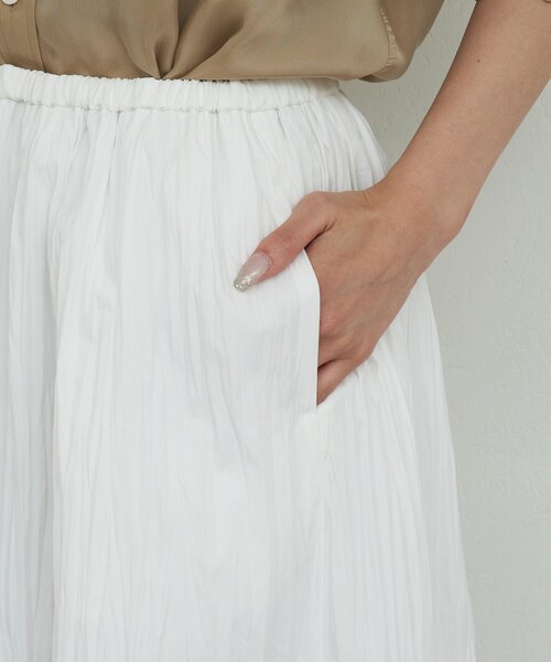 GALLARDAGALANTE（ガリャルダガランテ）の「ヨウリュウフレアスカート（スカート・レディース・ホワイト/ブラック・FREE）」の18枚目の写真
