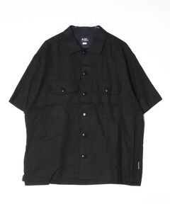 麻レーヨンシャツ