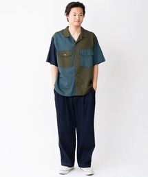 【涼】麻レーヨンシャツ