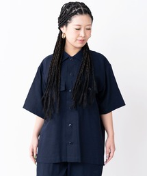 gym master | 麻レーヨンシャツ(シャツ/ブラウス)