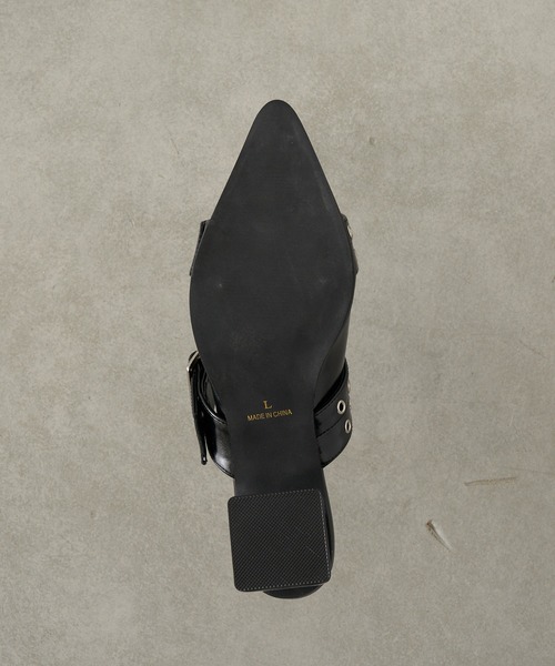 RAY CASSIN(レイカズン)の「アイレットミュール(その他シューズ・レディース・ブラック/ベージュ/ホワイト・S/L/M)」の16枚目の写真