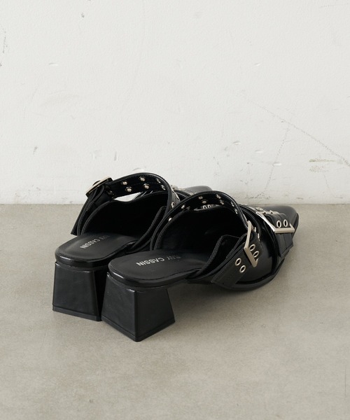 RAY CASSIN（レイカズン）の「アイレットミュール（その他シューズ・レディース・ブラック/ベージュ/ホワイト・S/L/M）」の19枚目の写真