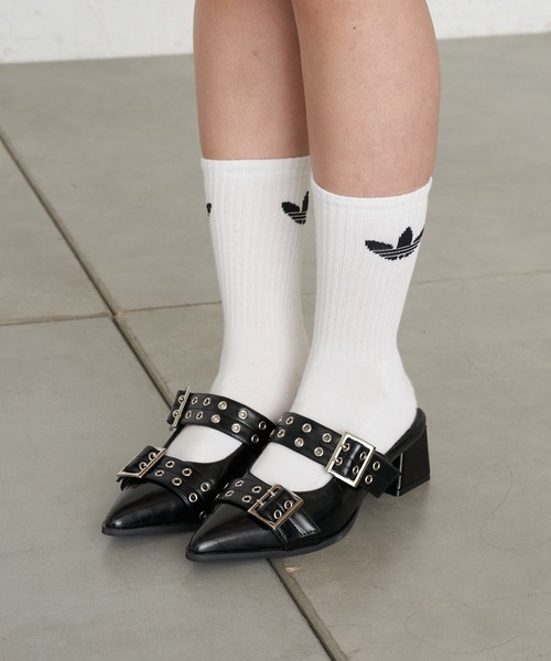 RAY CASSIN（レイカズン）の「アイレットミュール（その他シューズ・レディース・ブラック/ベージュ/ホワイト・S/L/M）」の11枚目の写真