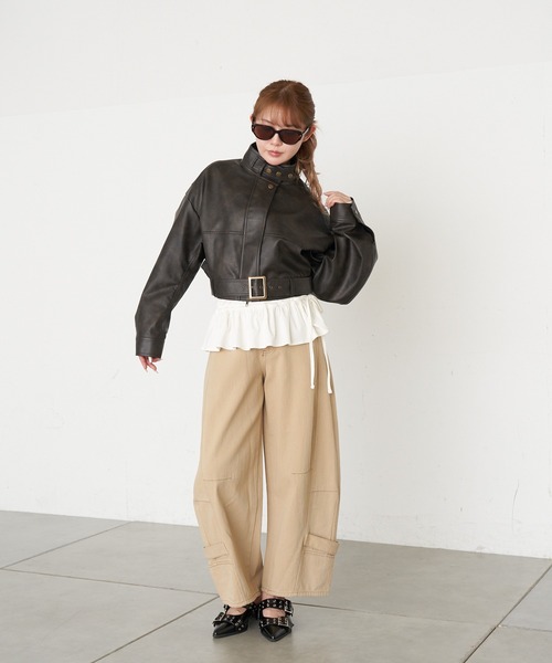 RAY CASSIN（レイカズン）の「アイレットミュール（その他シューズ・レディース・ブラック/ベージュ/ホワイト・S/L/M）」の20枚目の写真