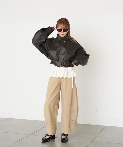 RAY CASSIN（レイカズン）の「アイレットミュール（その他シューズ・レディース・ブラック/ベージュ/ホワイト・S/L/M）」の22枚目の写真