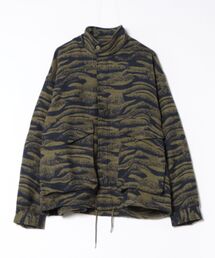 many men many mind（メニーメンメニーマインド）の「/many men many mind/起毛カモフラージュ総柄ブルゾン（ミリタリージャケット）」