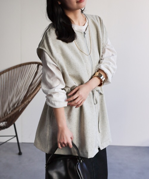 model：156cm 着用サイズ：FREE