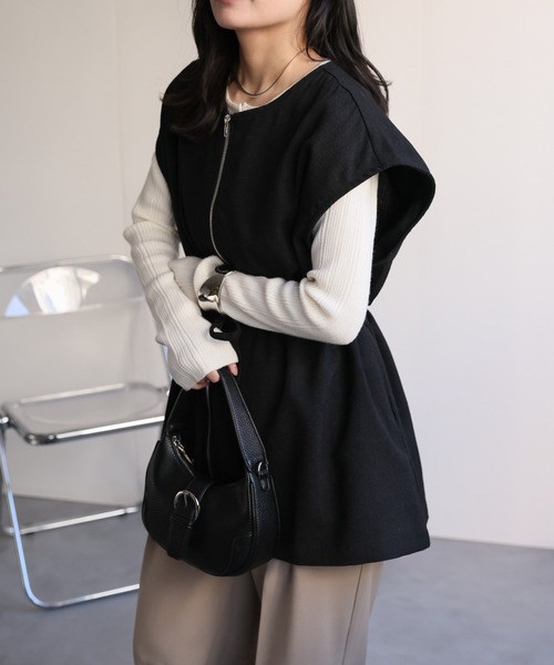 model：156cm 着用サイズ：FREE