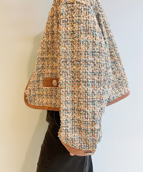 IENA LA BOUCLE(イエナラブークル)の「IENA LA BOUCLE LINTONツィードブルゾン(その他アウター・レディース・ベージュ系その他・FREE)」の17枚目の写真