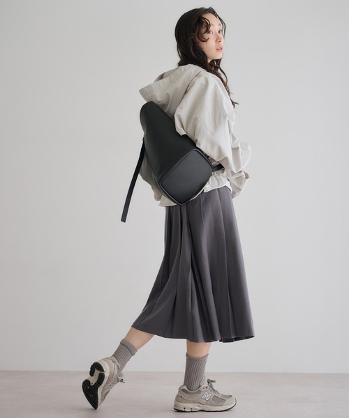 soins（ソワン）の「【牛革】2WAYワンハンドルバケツトートバッグ（トートバッグ・レディース・ブラック/ブラウン・FREE）」の8枚目の写真