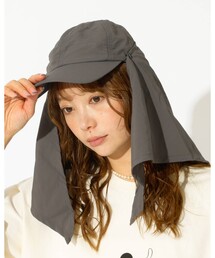 Ruben | 【Ruben/ルーベン】ナイロンスカーフキャップ/NYLON CARF CAP/RUS-8381/帽子/スカーフ取り外し可能/【WEB限定】(キャップ)