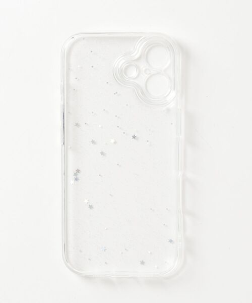Vini（ヴィニ）の「キラキラ スター ラメ入り クリア iPhone ケース 13.15.16.16Pro.17.17Pro（スマホケース/カバー・レディース・クリア・iPhone 13/iPhone 15/iPhone 16/iPhone 16 Pro/iPhone 17/iPhone 14）」の6枚目の写真