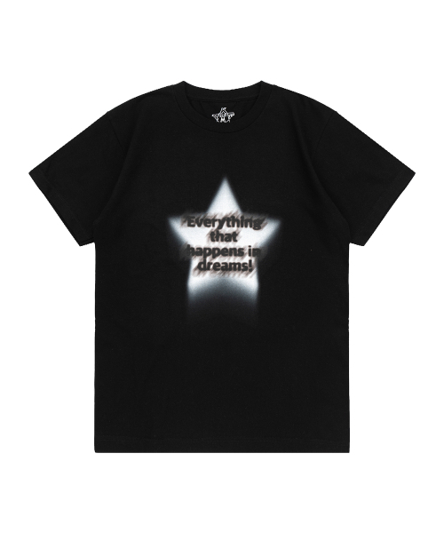 KENDA(ケンダ)の「FAINT STAR T-SHIRT (BLACK)(Tシャツ/カットソー・レディース・ブラック・S/M)」の1枚目の写真