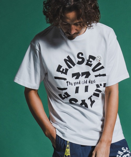 seventy seven(セブンティセブン)の「mt10172-middle onz S-S fine t-shirt (old days L) Tシャツ(7726S150)(Tシャツ/カットソー・メンズ・ブラウン/ホワイト/ブラック・XL/L/M/S)」の10枚目の写真