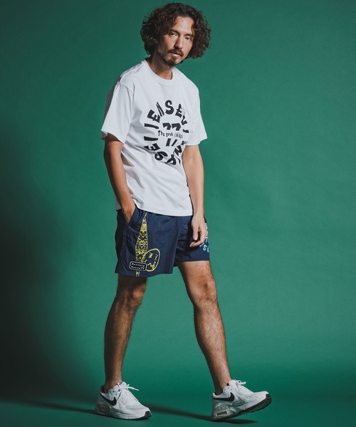 seventy seven(セブンティセブン)の「mt10172-middle onz S-S fine t-shirt (old days L) Tシャツ(7726S150)(Tシャツ/カットソー・メンズ・ブラウン/ホワイト/ブラック・XL/L/M/S)」の14枚目の写真