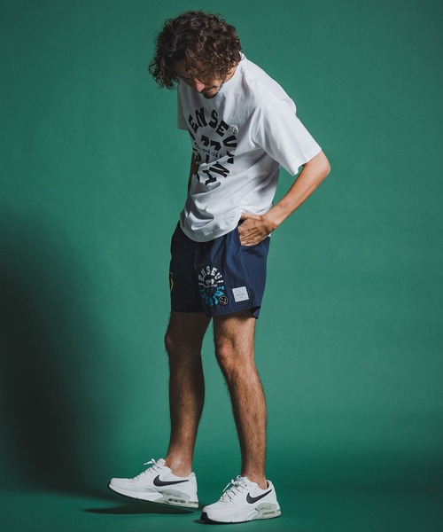 seventy seven(セブンティセブン)の「mt10172-middle onz S-S fine t-shirt (old days L) Tシャツ(7726S150)(Tシャツ/カットソー・メンズ・ブラウン/ホワイト/ブラック・XL/L/M/S)」の15枚目の写真