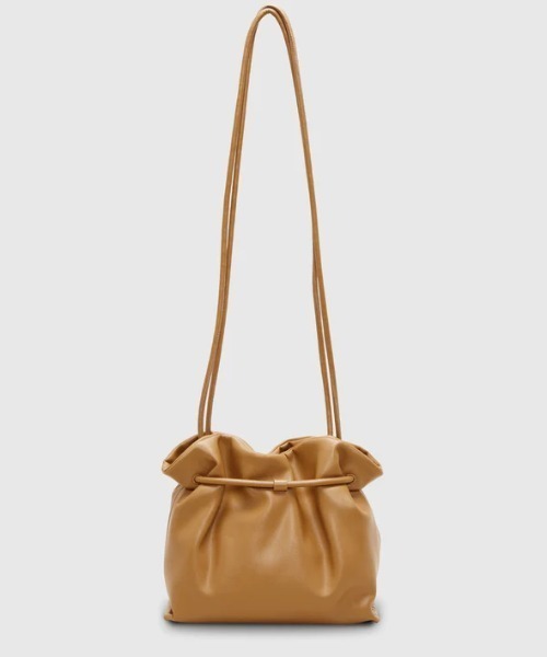 ADD CULUMN(アドカラム)の「【ADD CULUMN/アドカラム】巾着 ショルダーバッグ MORPH LONG SHLD(ショルダーバッグ・レディース・ブラウン/ライトイエロー/ブラック/アイボリー・FREE)」の21枚目の写真