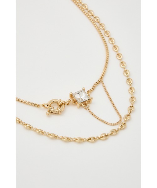 MOUSSY(マウジー)の「【26年SS新作】COMBI CHAIN ネックレス(ネックレス・レディース・ゴールド/シルバー・FREE)」の5枚目の写真