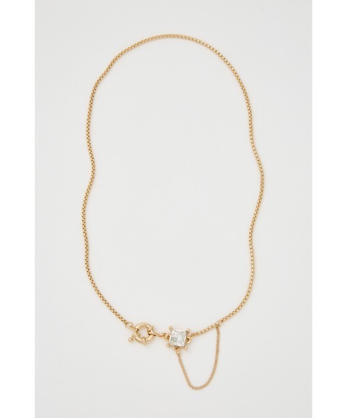 MOUSSY(マウジー)の「【26年SS新作】COMBI CHAIN ネックレス(ネックレス・レディース・ゴールド/シルバー・FREE)」の6枚目の写真
