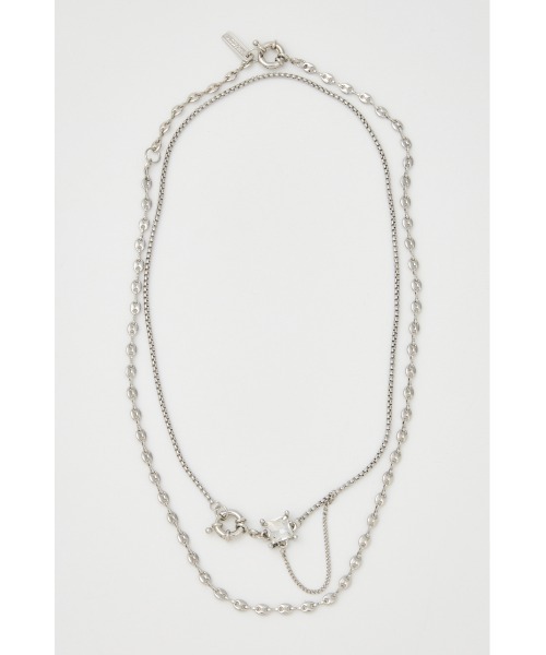MOUSSY(マウジー)の「【26年SS新作】COMBI CHAIN ネックレス(ネックレス・レディース・ゴールド/シルバー・FREE)」の9枚目の写真