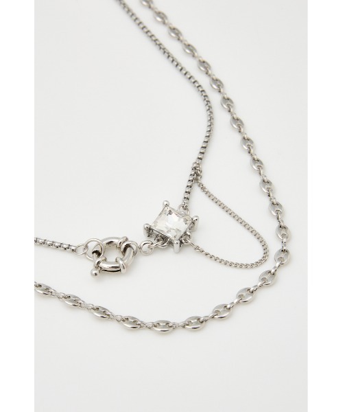 MOUSSY(マウジー)の「【26年SS新作】COMBI CHAIN ネックレス(ネックレス・レディース・ゴールド/シルバー・FREE)」の11枚目の写真