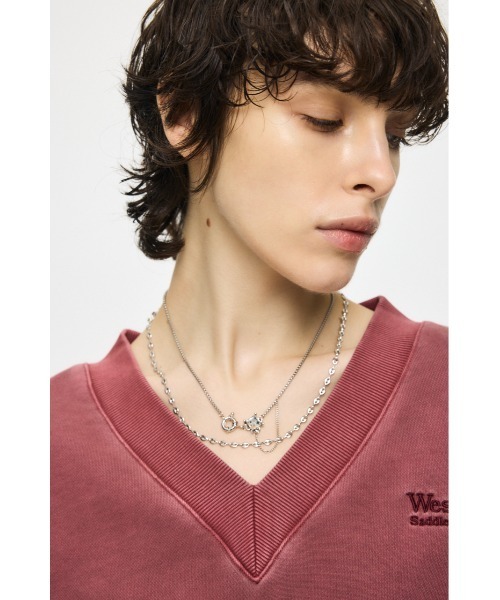 MOUSSY(マウジー)の「【26年SS新作】COMBI CHAIN ネックレス(ネックレス・レディース・ゴールド/シルバー・FREE)」の15枚目の写真