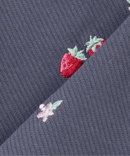 mezzo piano（メゾピアノ）の「うさぎ刺繍　カットレギパン（レギンス/スパッツ・キッズ・ライトピンク/ブルー・80ｃｍ/110cm/100cm/90cm/120cm）」の11枚目の写真