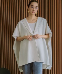 ELFRANK（エルフランク）の「【2026SS】ポンチョフォルム オーバーサイズ ジレ ベスト ケープジャケット《着用動画あり》（テーラードジャケット）」