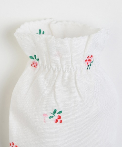 moimoln（モイモルン）の「【mini moi】ミニベリーベビーミトン・手袋（その他ベビー用品・キッズ・オフホワイト・FREE）」の3枚目の写真