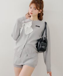 Chico | 【WEB限定カラーあり】リボンルーズカーディガン(カーディガン/ボレロ)