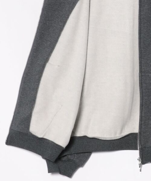Rose Muse（ロゼミューズ）の「Fur trimming zip set up（スウェット・レディース・チャコールグレー・MEDIUM/SMALL）」の10枚目の写真