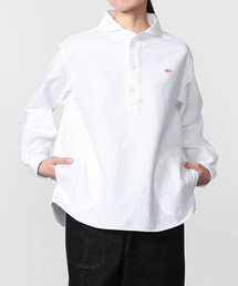 DANTON | DANTON | オックスフォード 丸襟プルオーバーシャツ SOLID WOMEN(シャツ/ブラウス)