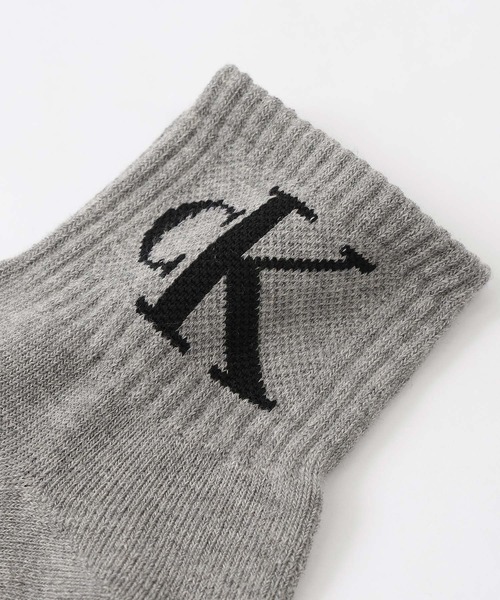 Calvin Klein(カルバン・クライン)の「【3足セット】Calvin Klein メンズ レディース 抗菌防臭 足底パイル ビッグロゴ ショートソックス 92572506(ソックス/靴下・レディース・ブラック/その他1・L/M/S)」の3枚目の写真